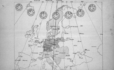 What time is it in Europe? A time zone map produced by German officials in 1893 implicitly argues for grouping together Scandinavia, the German Empire, the Austro-Hungarian Empire, and Italy as part of a Central European time zone. Today, in contrast, "Central European Time" includes spaces from the former Russian Empire to Iberia.