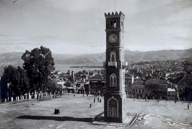 The Ottoman-era clock tower in Beirut, home to multiple different "time communities."
