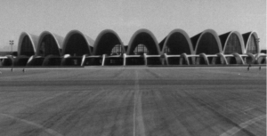 High modernism in Afghanistan: Eero Saarinen's Kandahar International Airport. Photograph courtesy of U.S. National Archives.