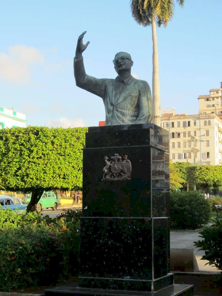 Monument to Salvador Allende, Havana, Cuba. Photograph courtesy of Jeremy Friedman.