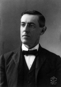 Woodrow WIlson, a key figure in Tooze's narrative. Image courtesy of Library of Congress
