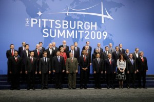 From steel town to "global city" – Pittsburgh hosting the G20 summit in 2009.