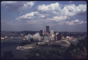 Pittsburgh in 1974, following the completion of the 