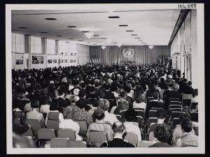 The First World Conference on Human Rights, Tehran, April-May 1968, Source: United Nations Photos.