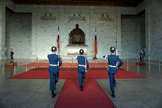 Chiang Kai-shek Memorial Hall in Taipei.
